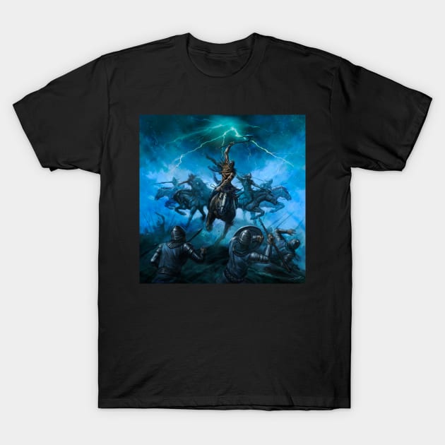 Warriors of Thunder T-Shirt by AlanLathwell